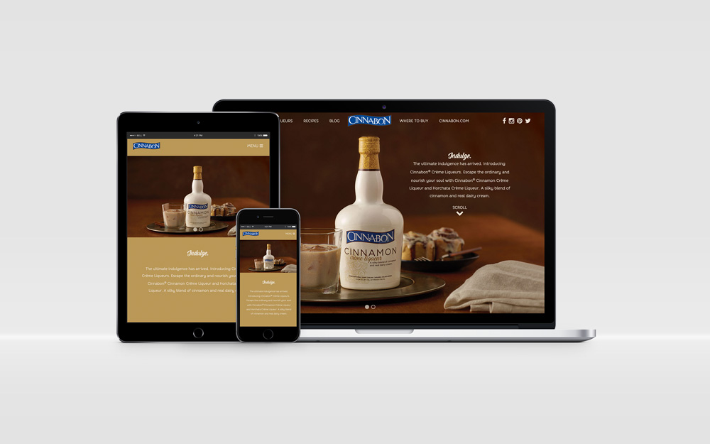 Featured Work: Cinnabon Website