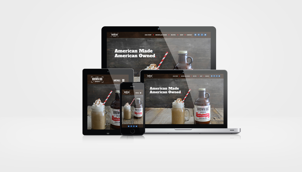 Brown Jug Spirits website