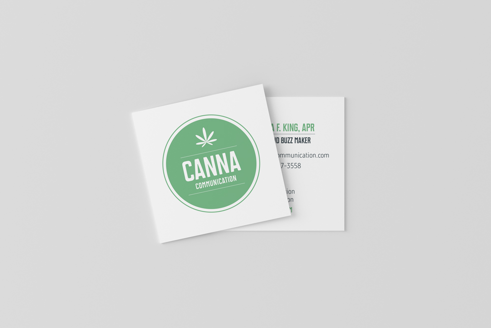 Canna Communication Business Cards