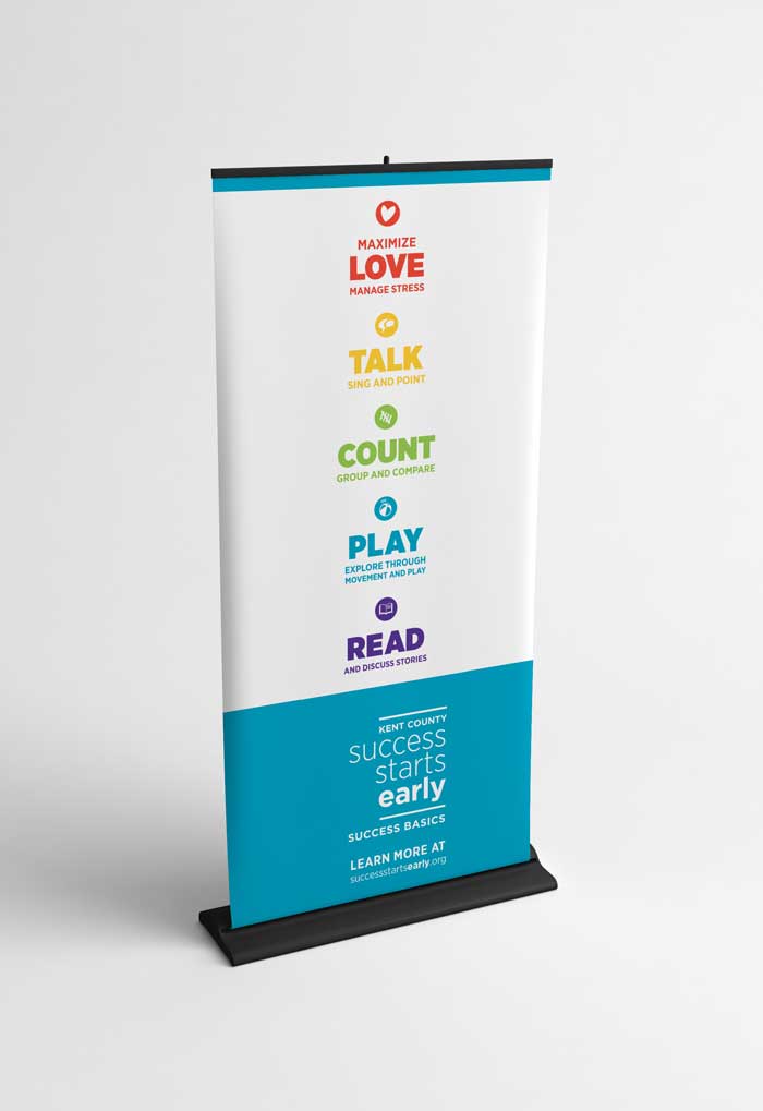 Success Starts Early Display Banner