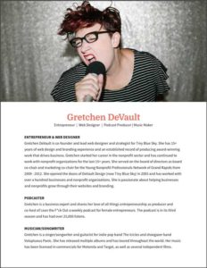 Gretchen DeVault speaker bio